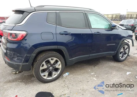 2019 Jeep Compass Limited 4X4 из США, поврежденный, VIN 3C4NJDCB8KT666262